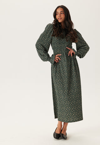 Long Sleeve Smock Dress