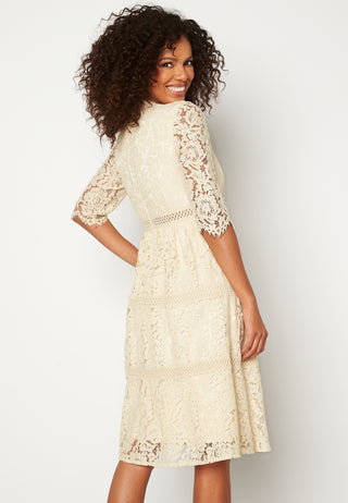 High Neck Lace Dress