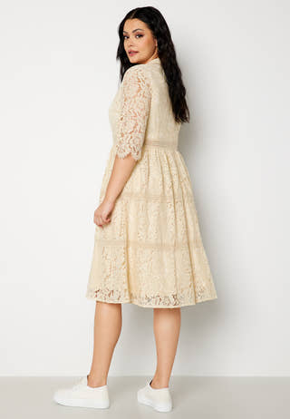 High Neck Lace Dress
