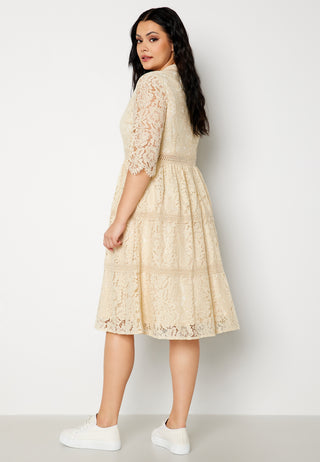 High Neck Lace Dress