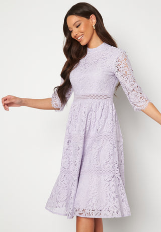 High Neck Lace Dress