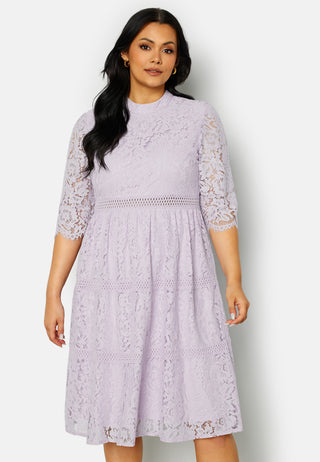 High Neck Lace Dress