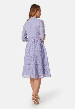 High Neck Lace Dress