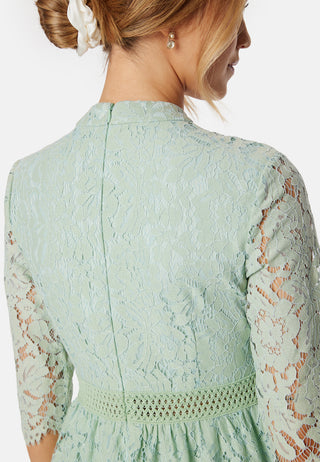 High Neck Lace Dress