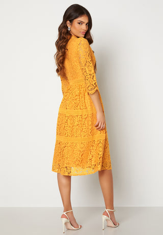 High Neck Lace Dress