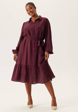 Midi Shirt Dress
