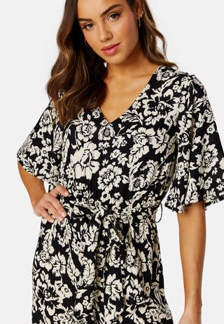 Mollie butterfly sleeve jumpsuit