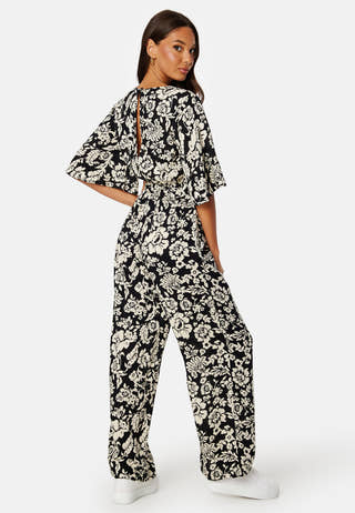 Mollie butterfly sleeve jumpsuit