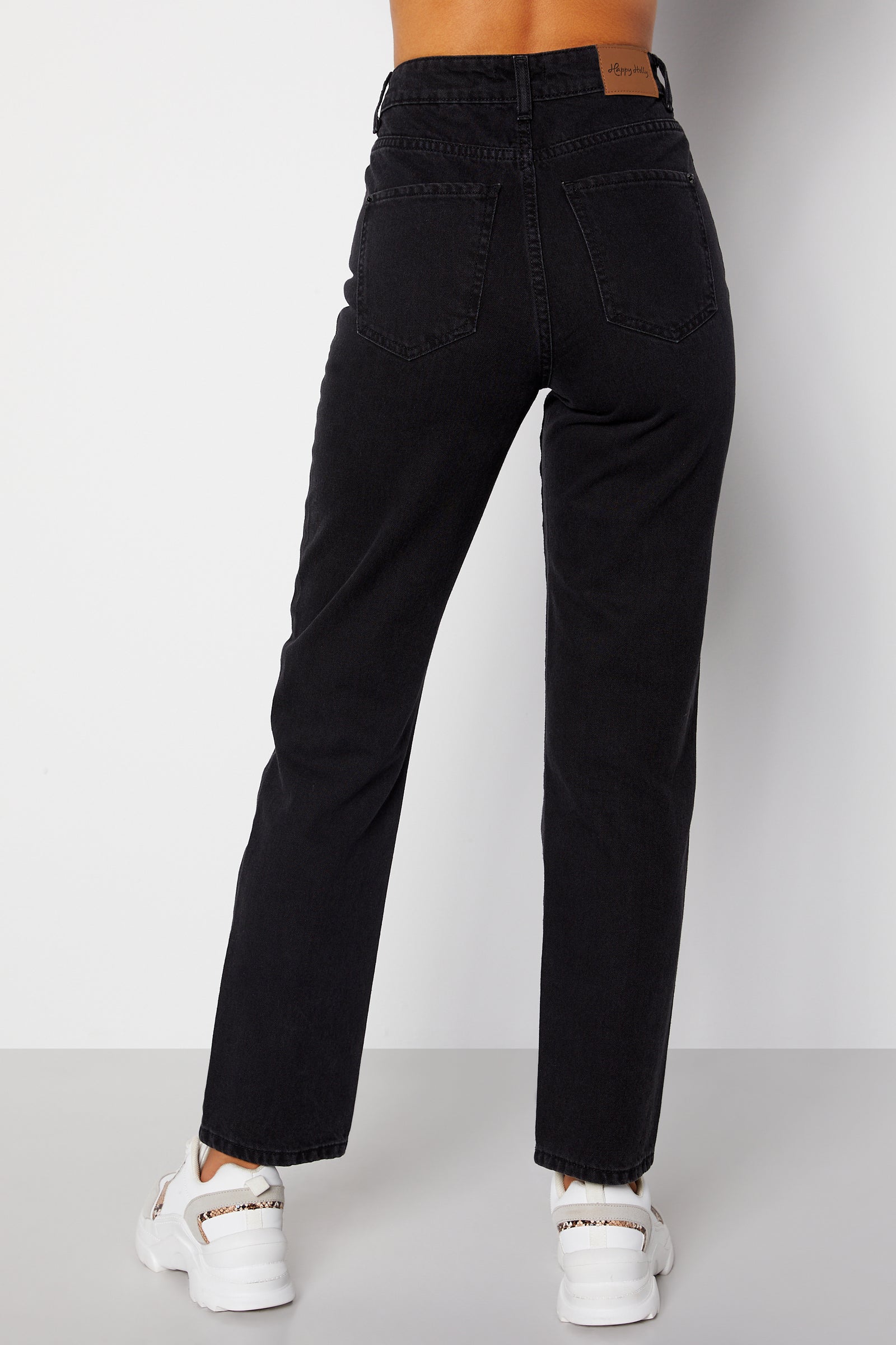 Happy holly - Natalie straight leg jeans - + SIZES - Black