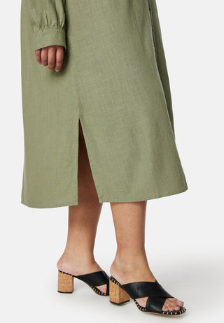Linen Shirt Dress