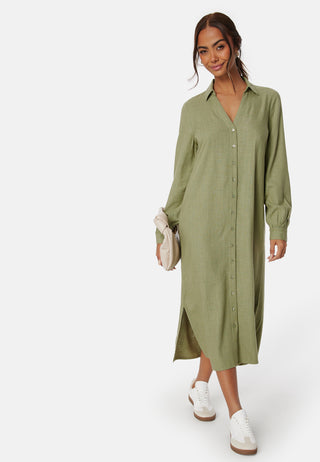 Linen Shirt Dress