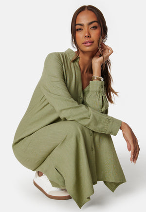Linen Shirt Dress