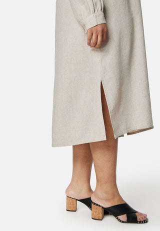 Linen Shirt Dress