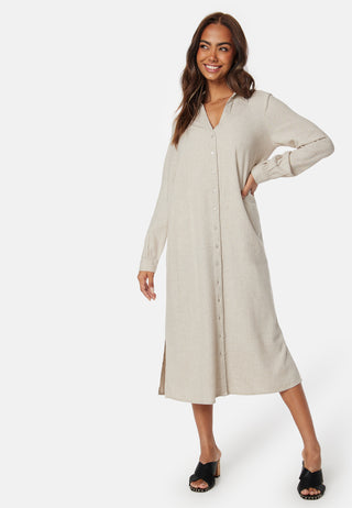 Linen Shirt Dress