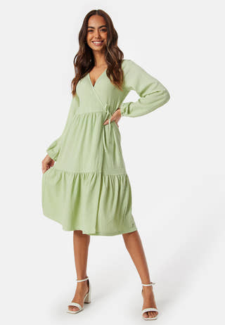 Structure Wrap Dress