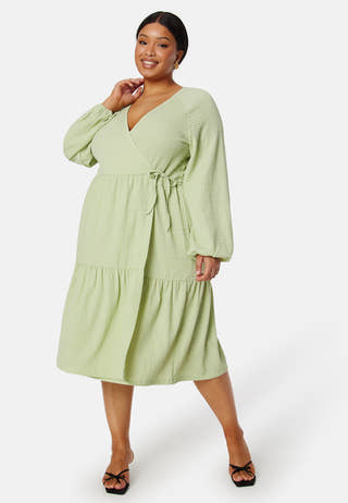 Structure Wrap Dress