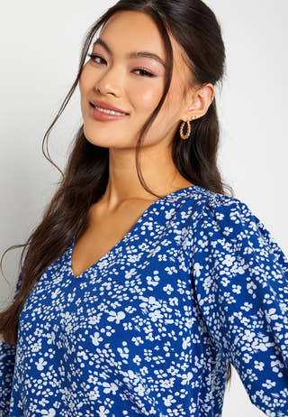 Pennee baloon sleeve blouse