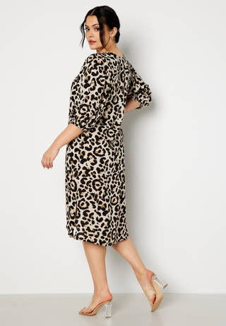 Pennee balloon sleeve dress