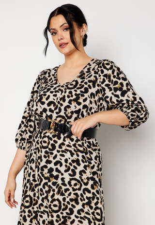 Pennee balloon sleeve dress