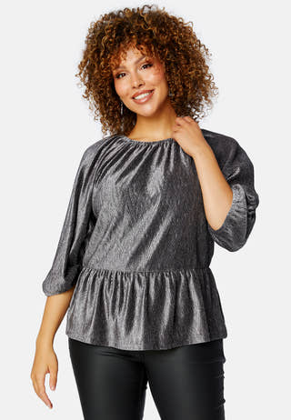 Perline puff sleeve top