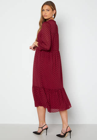 Portia dot dress