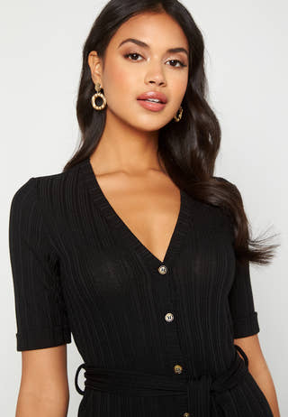 Sandie rib dress