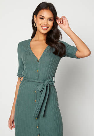 Sandie rib dress