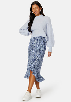 Frill Wrap Skirt