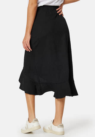 Frill Wrap Skirt