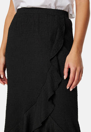 Frill Wrap Skirt