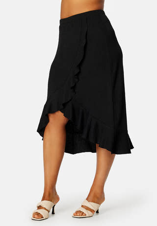 Frill Wrap Skirt