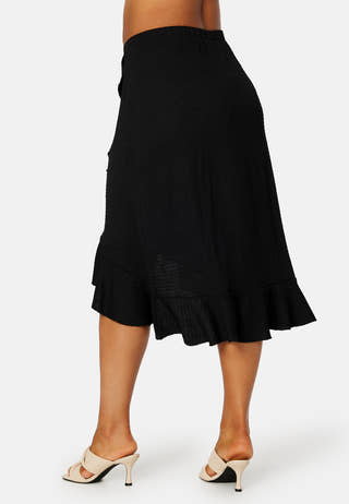 Frill Wrap Skirt