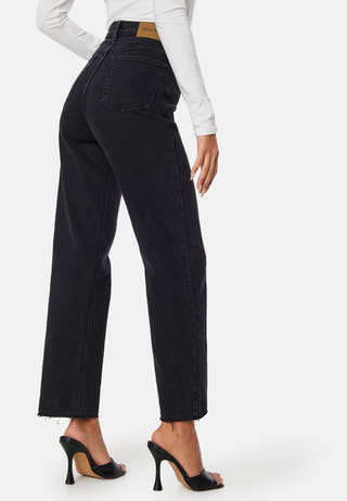 High Straight Ankle Jeans