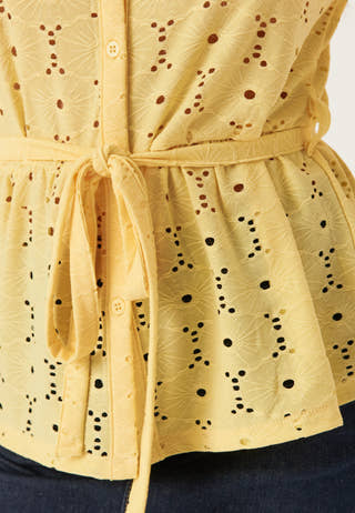 Soft Broderie Anglaise Top