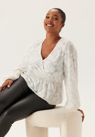 Structure Floral Top