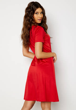 Tova short sleeve drawstring dress