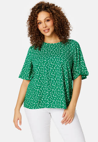 Tris butterfly sleeve  blouse