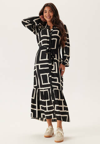 Viscose Long Sleeve Dress