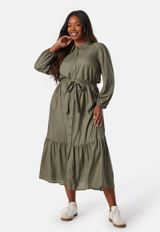 Viscose Shirt Dress