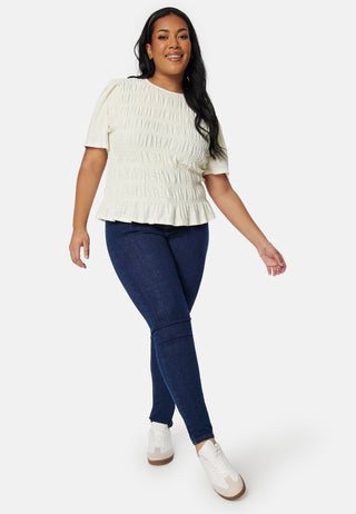 Short Sleeve Smock Top