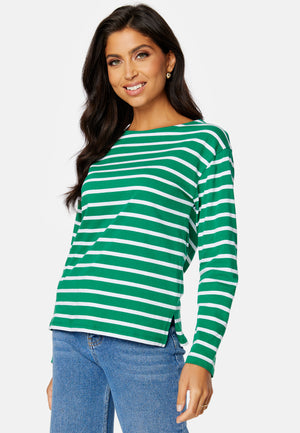 Yulia striped top