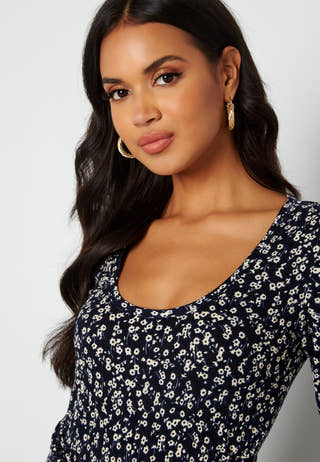 Ziva twisted midi dress