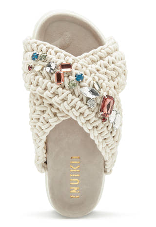 Slipper Woven Stones