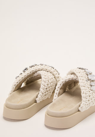 Slipper Woven Stones