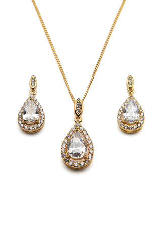 Belmont Gold Pendant Set