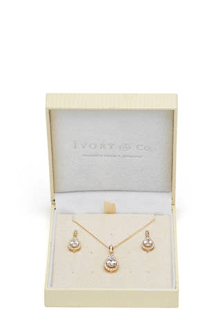 Belmont Gold Pendant Set