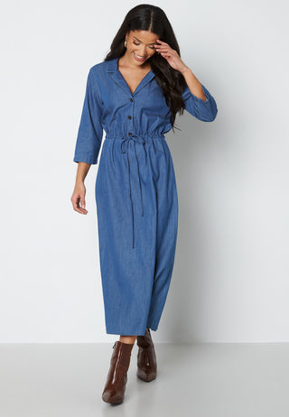 Esran 3/4 Mid Calf Dress