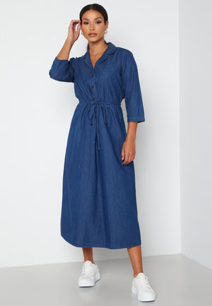 Esran 3/4 Mid Calf Dress