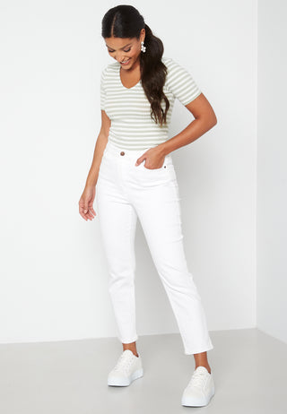 Fransiska S/S Stripe Top