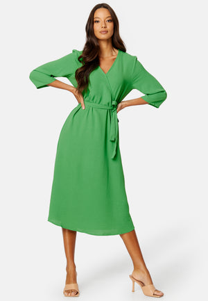 Lion 3/4 Wrap Dress
